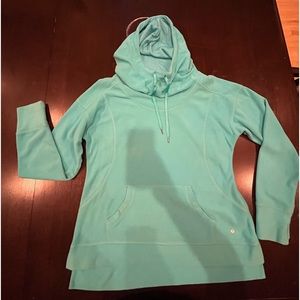 Xersion Cowl Neck Fleece Top